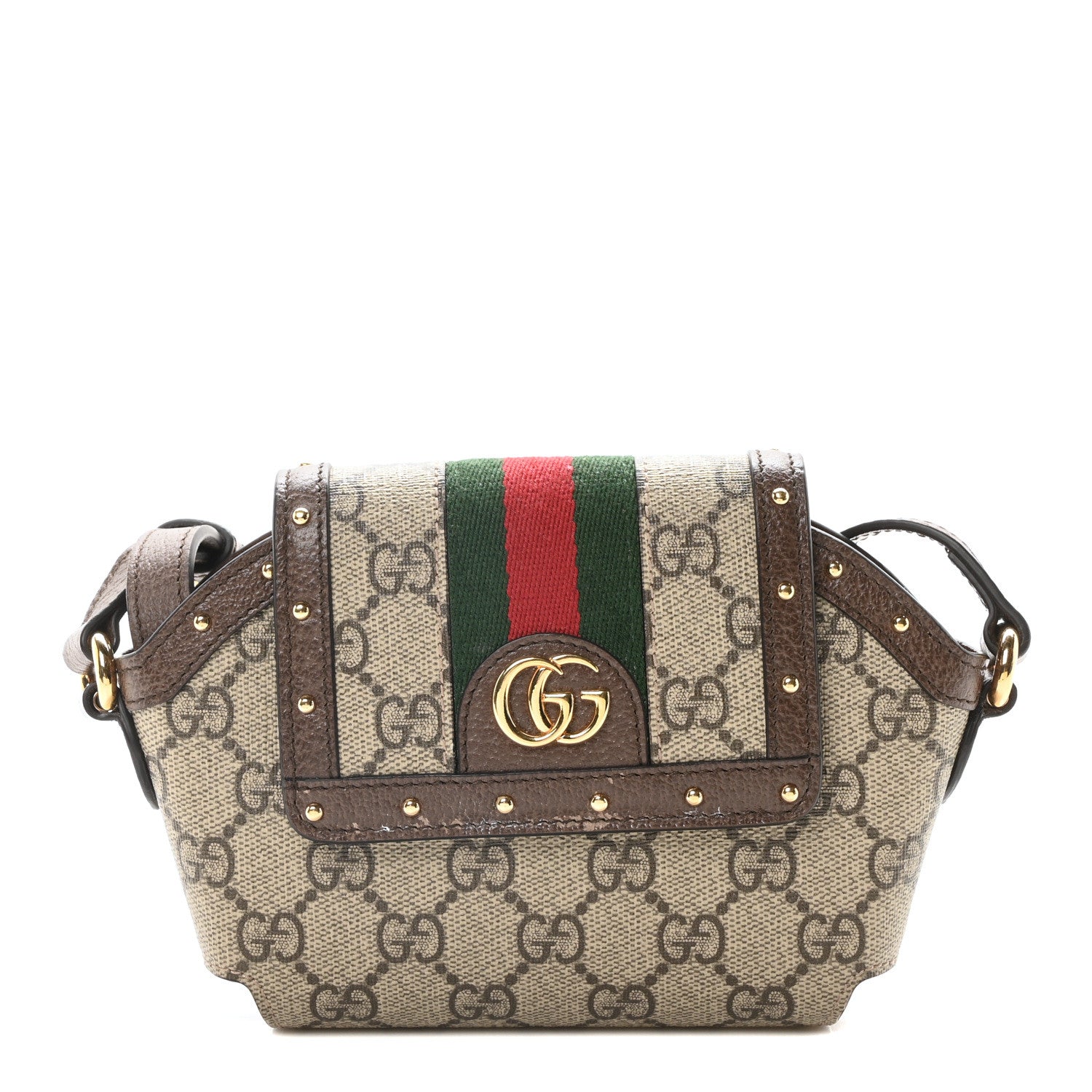 Gucci GG Supreme Monogram Web Ophidia GG Airpods Max Case Beige