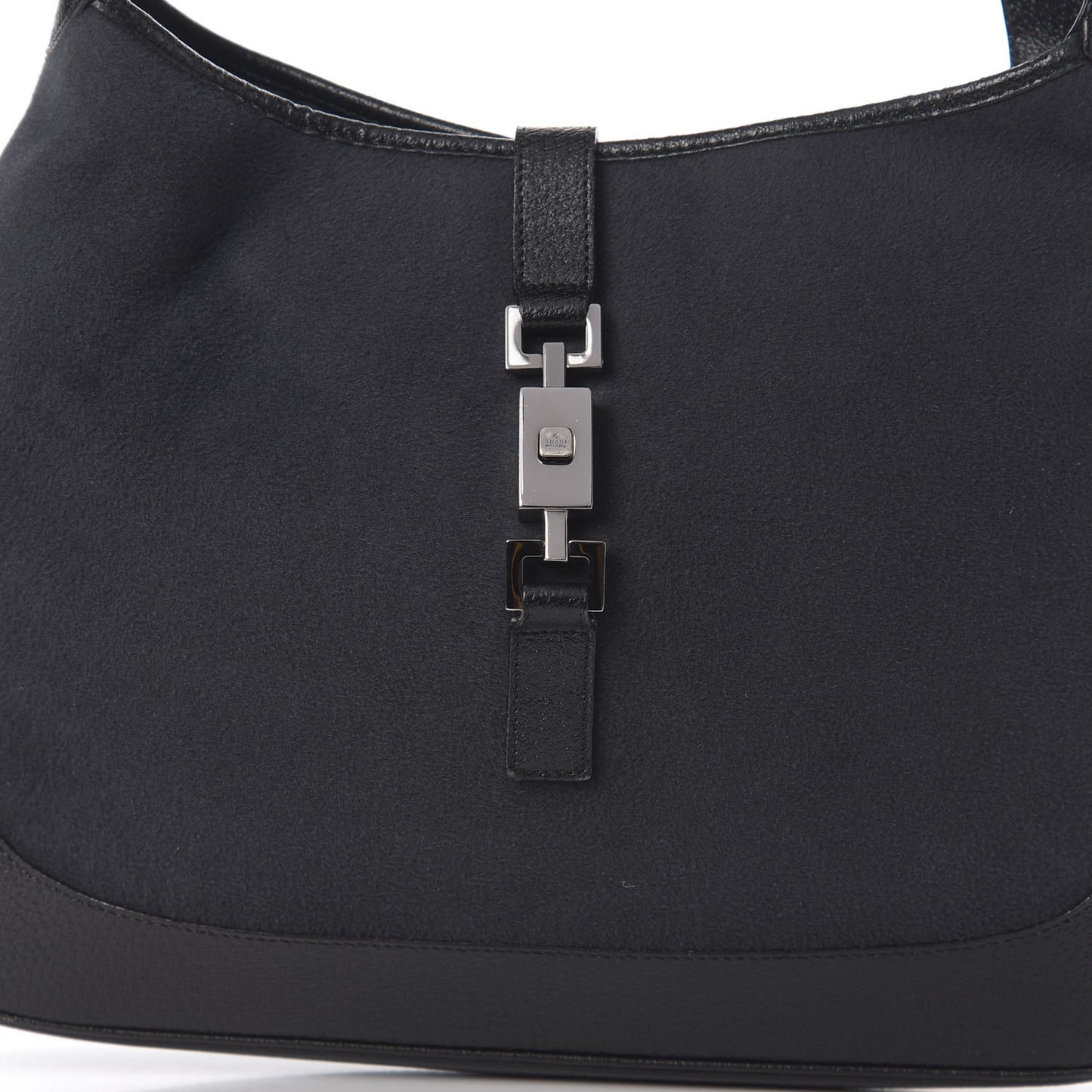 Felt Jackie O Hobo Black