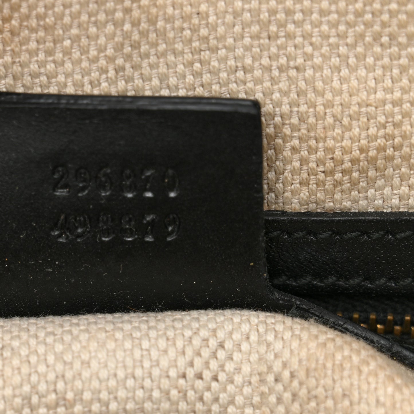 Monogram Medium Patti Stud Hobo Black