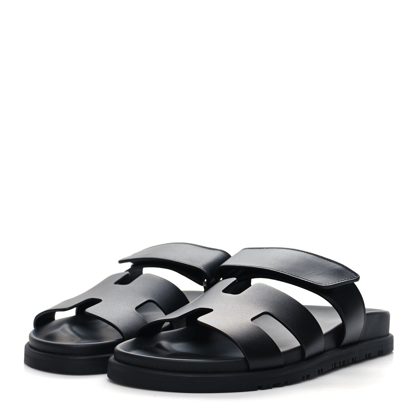 Calfskin Womens Chypre Sandals 37 Black