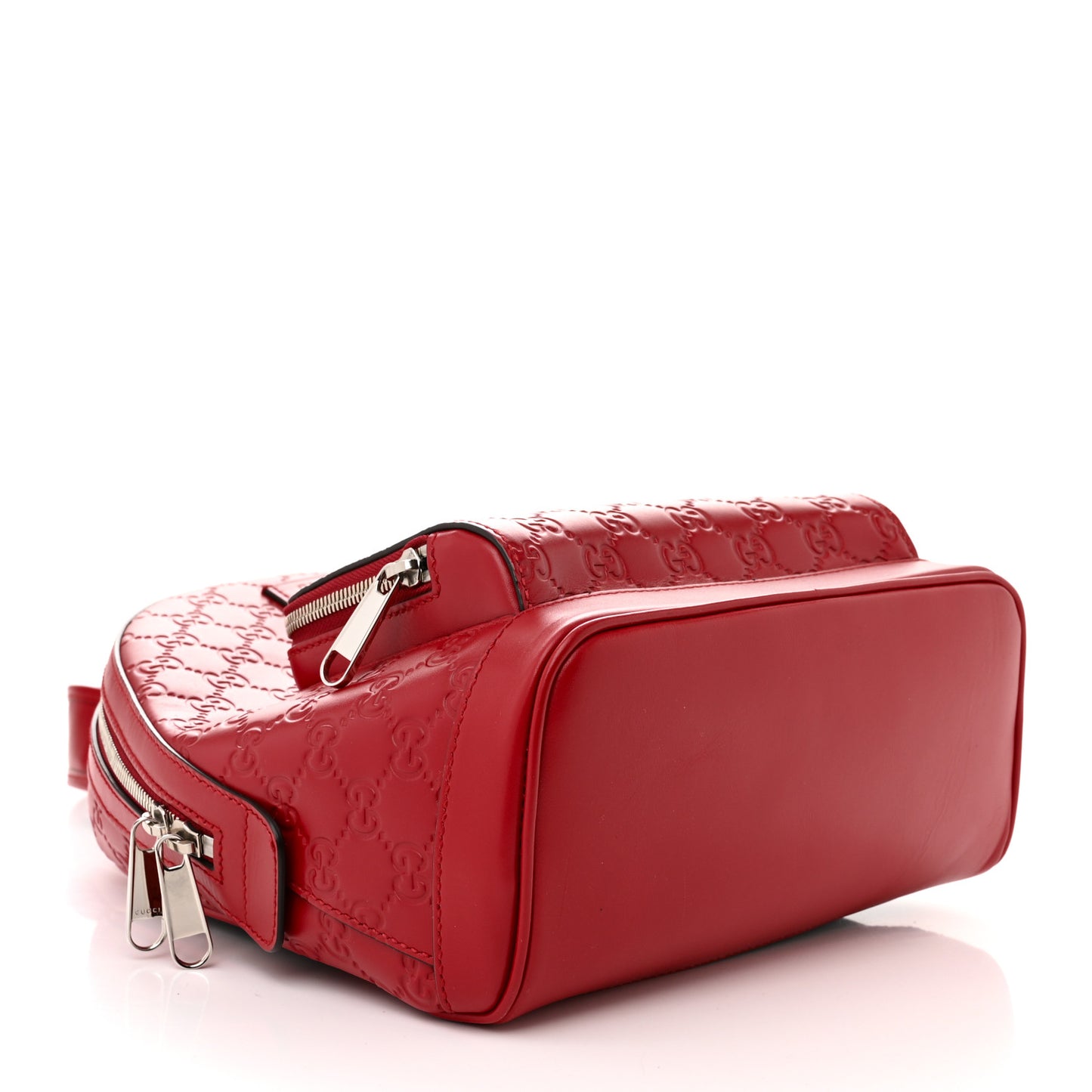 Guccissima Signature Small Day Backpack Hibiscus Red