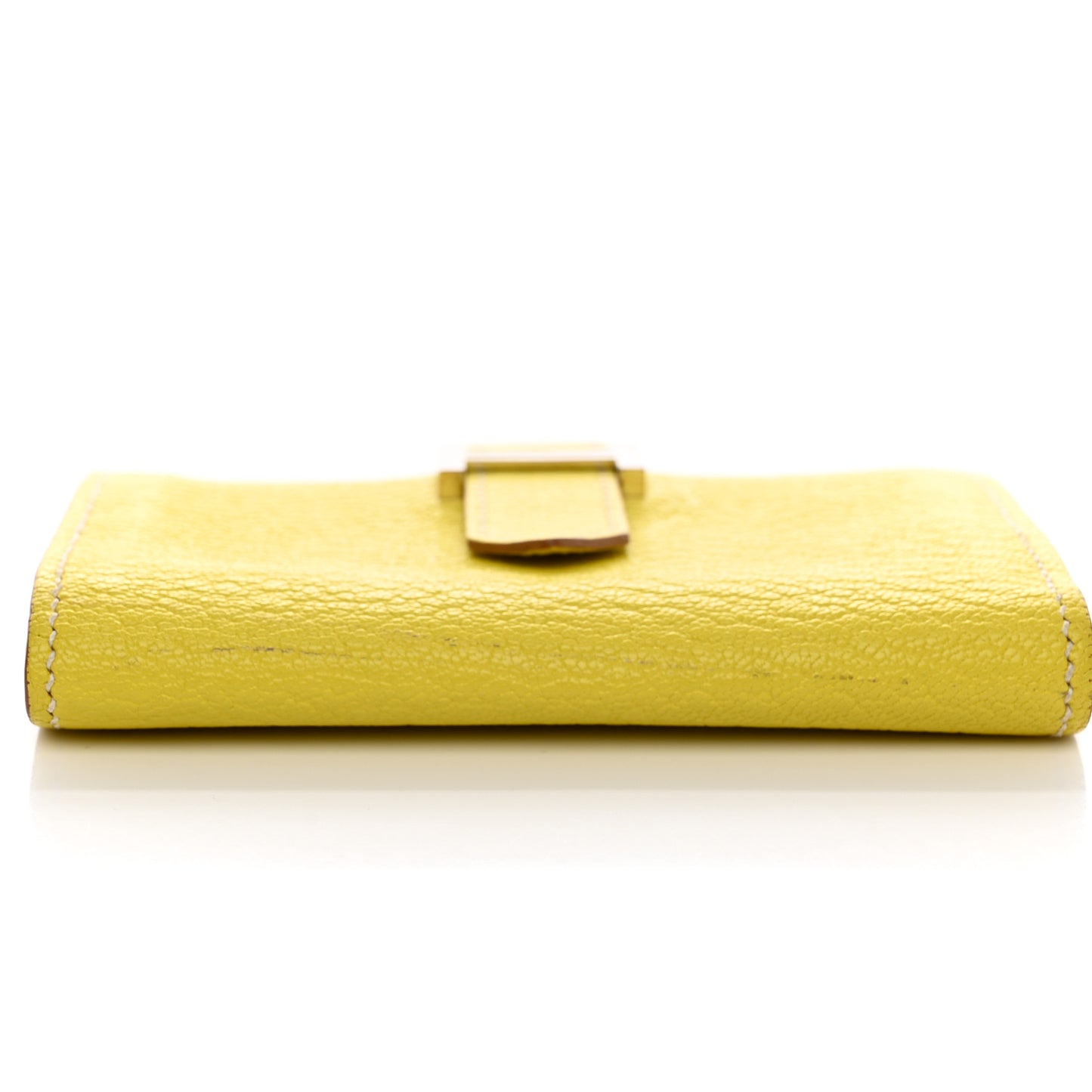 Chevre Mysore Bearn Card Holder Wallet Lime