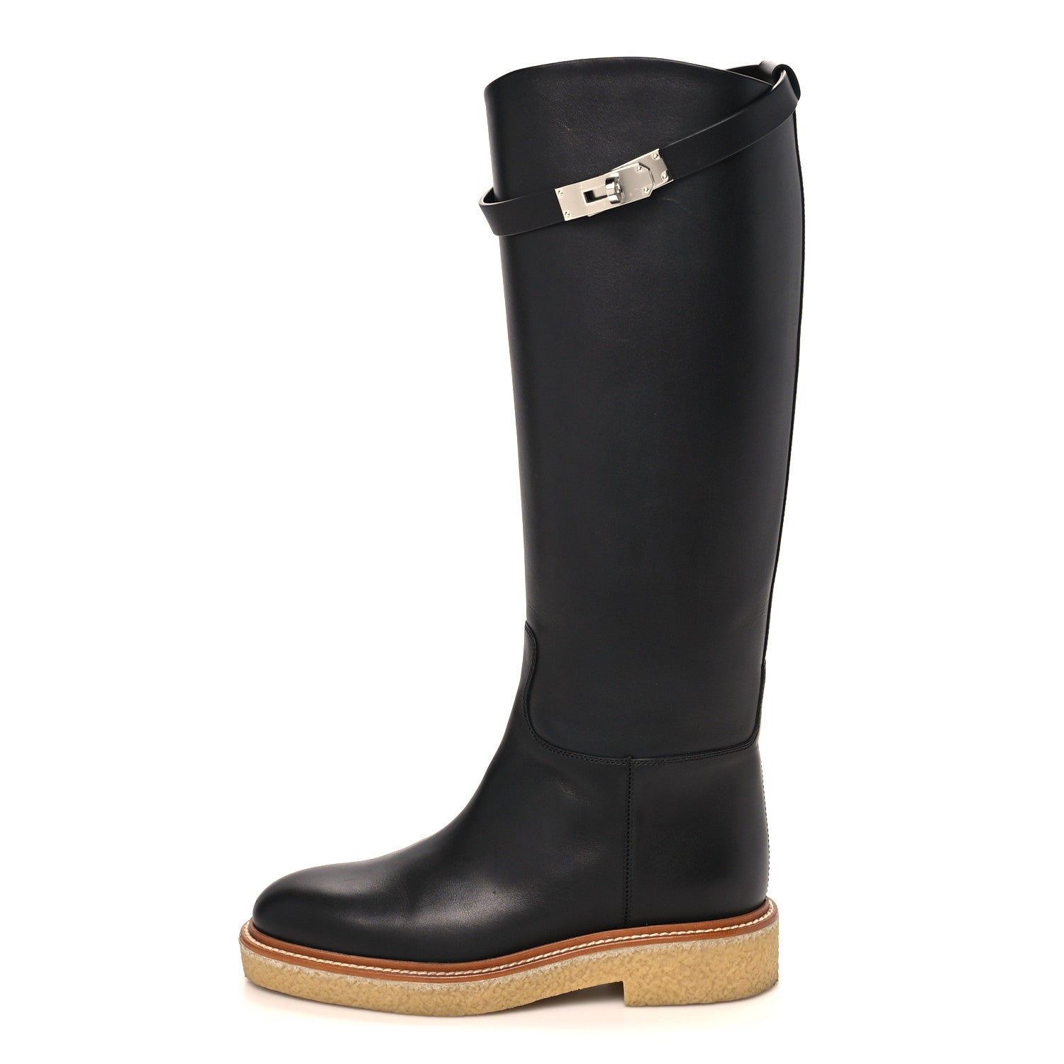 Hermes ハイヒール36.5 Hermes Calfskin Honey Boots 36 Black 1884326 – FASHIONPHILE