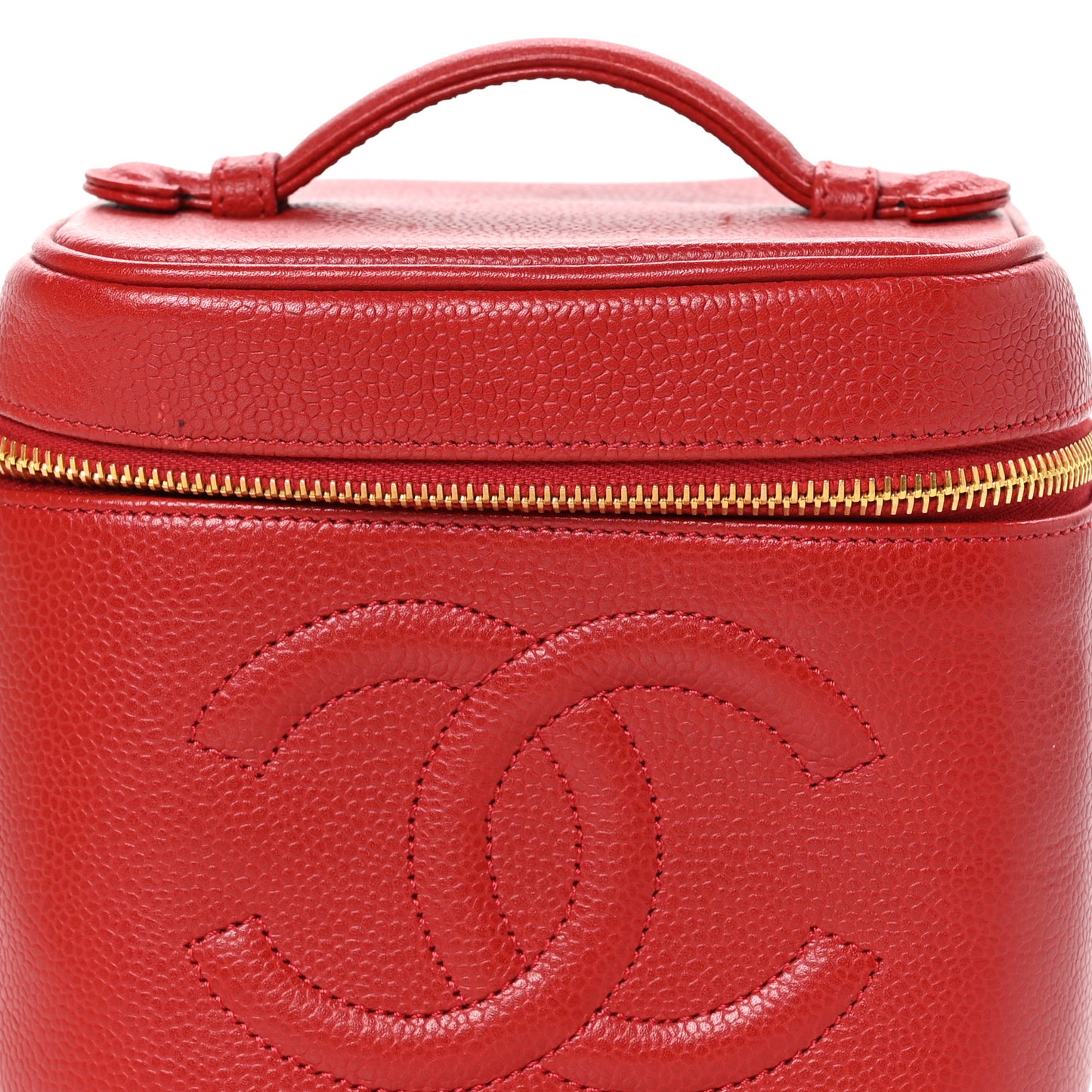 Caviar Vanity Cosmetic Case Red