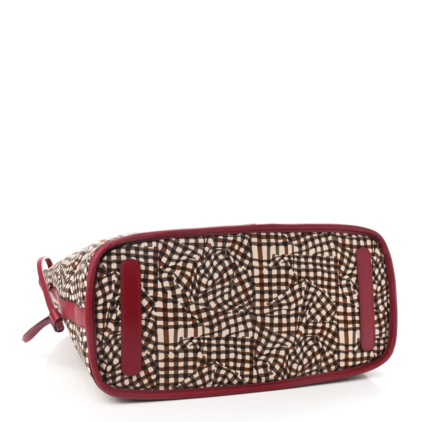 Visetos Medium Liz Reversible Shopper Tote Beige Red