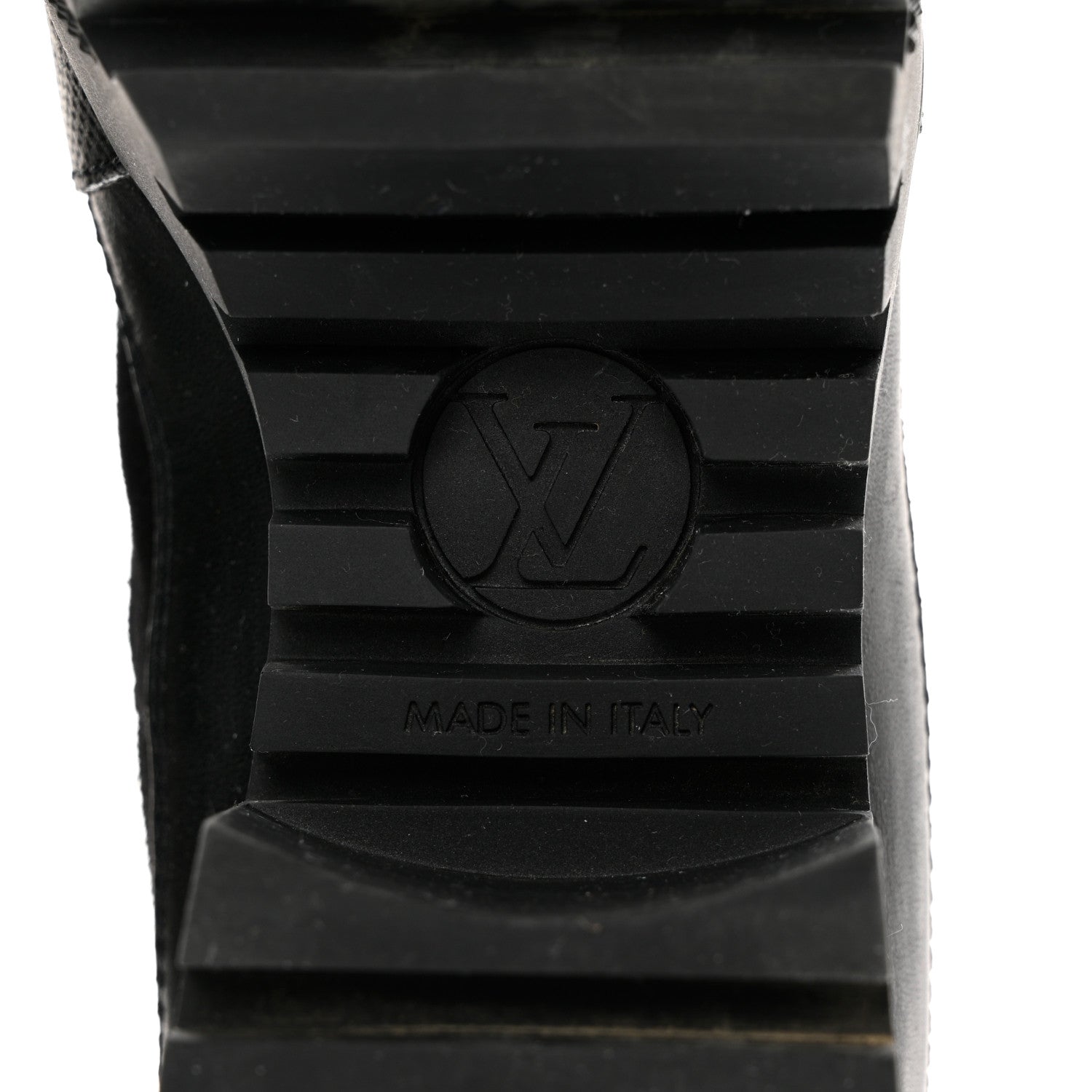 Louis Vuitton Suede Monogram Laureate Platform Desert Boots 38 Kaki Black 8 of 8