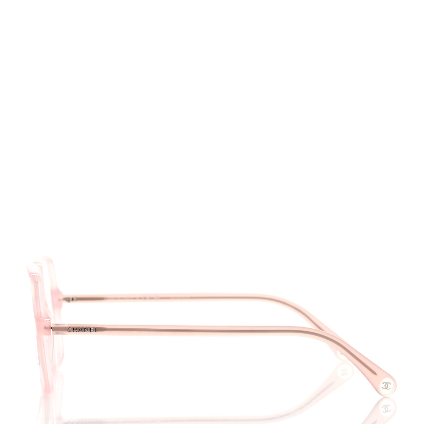 Acetate Square Eyeglasses 3448 Light Pink
