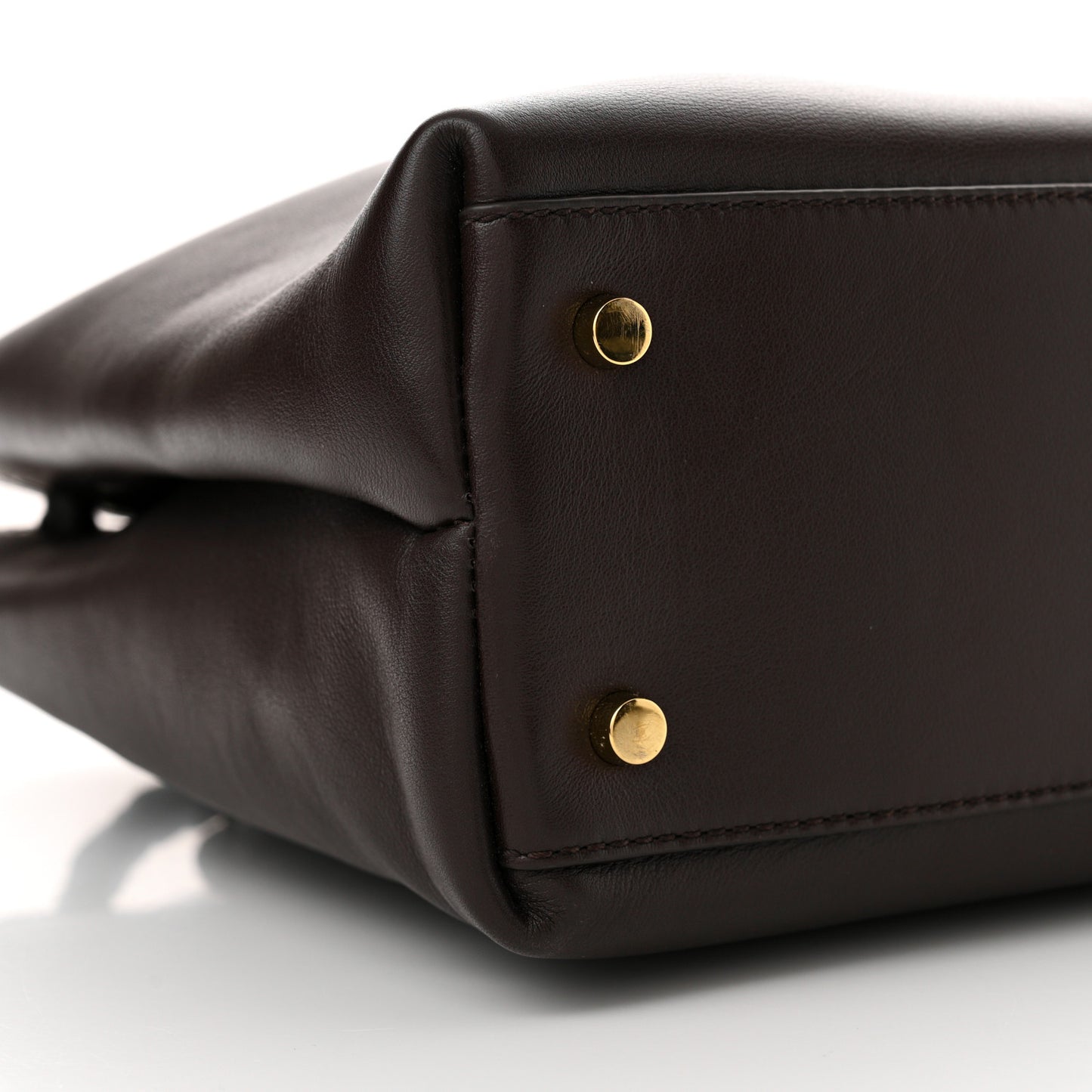 Silky Calfskin Medium Andiamo Shoulder Bag Fondant