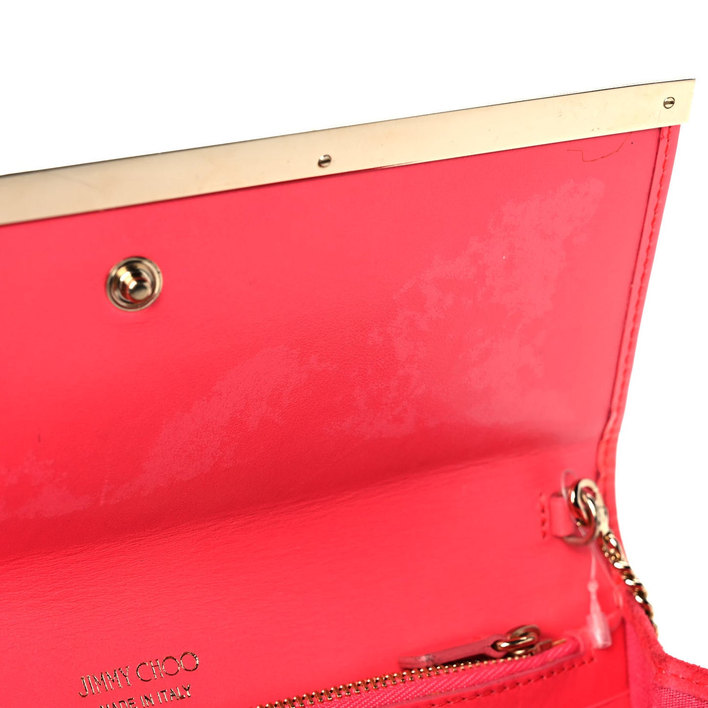 Patent Milla Wallet on Chain Pink