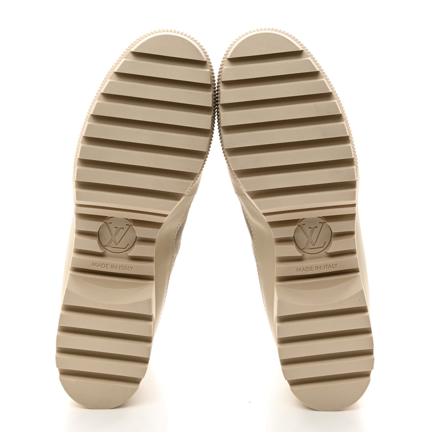 Louis Vuitton Suede Calfskin Laureate Platform Desert Boots 39 Taupe 5 of 8