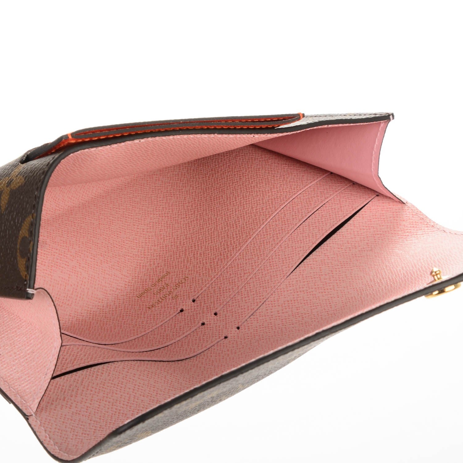 Louis Vuitton Monogram Jeanne Wallet Rose Ballerine 6 of 8