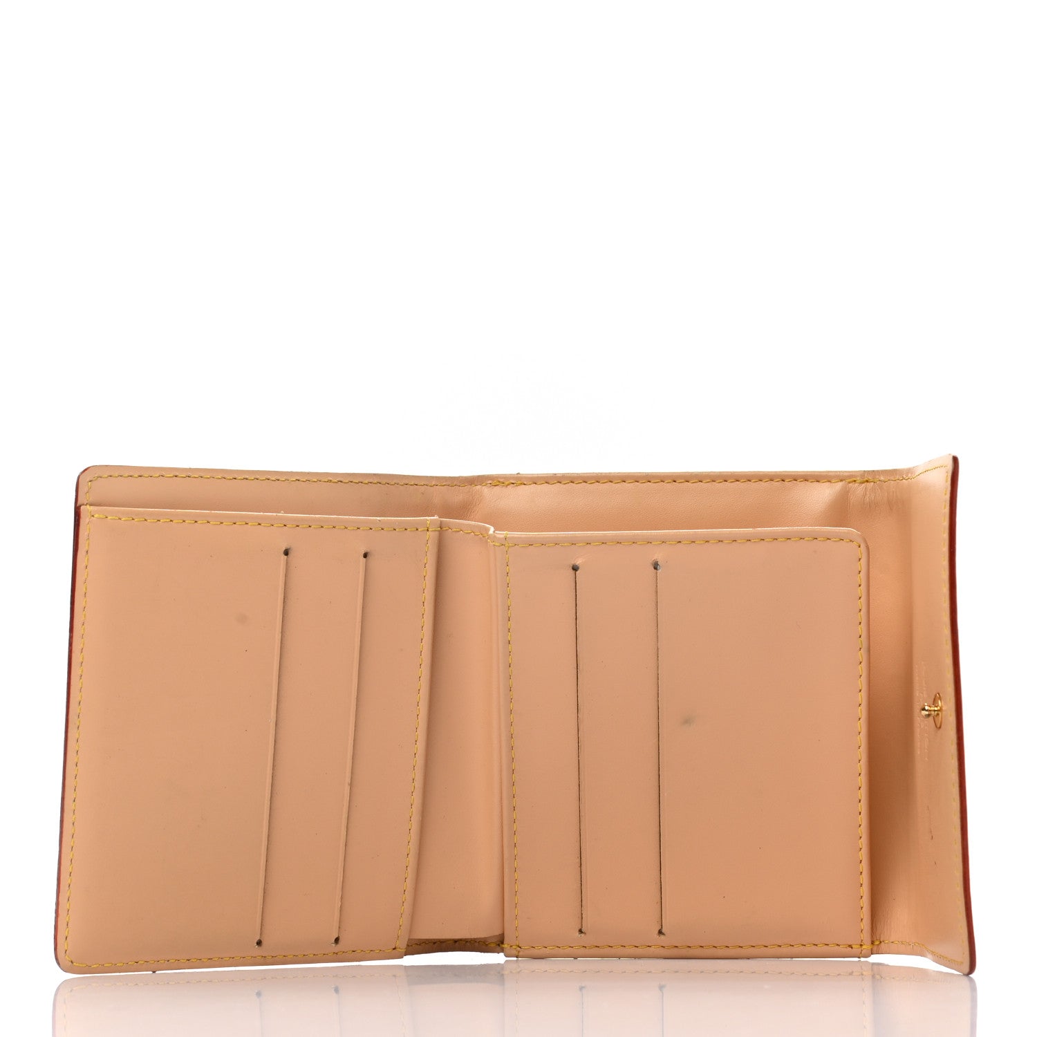 Louis Vuitton Monogram Multicolor Porte-Monnaie Billets Wallet White 6 of 13