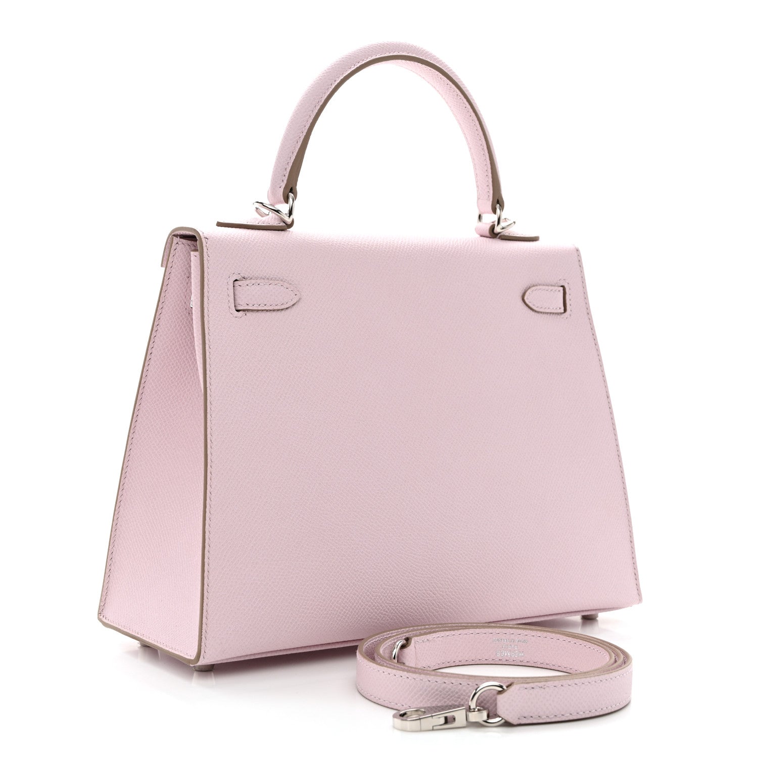 Hermes Epsom Kelly Sellier 25 Mauve Pale 3 of 11