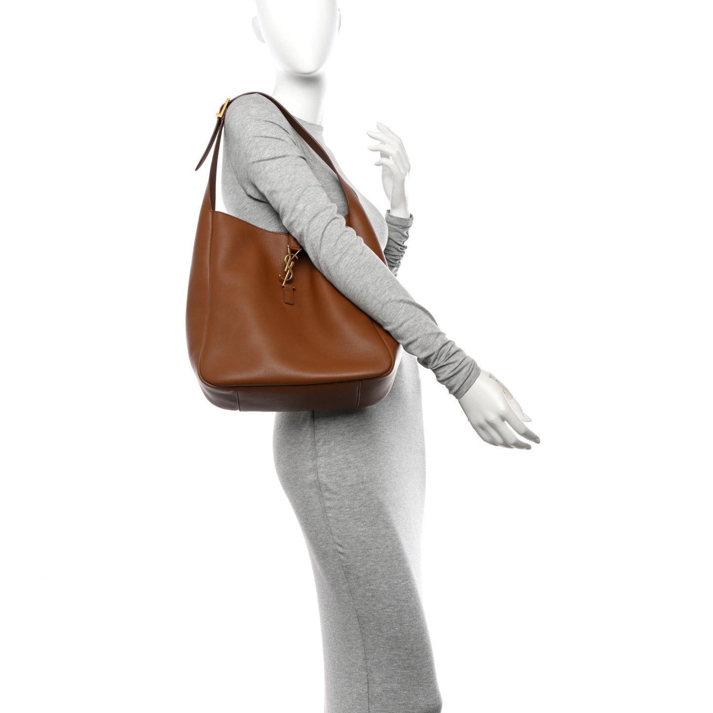 Supple Calfskin Large Le 5 A 7 Soft Hobo Fox