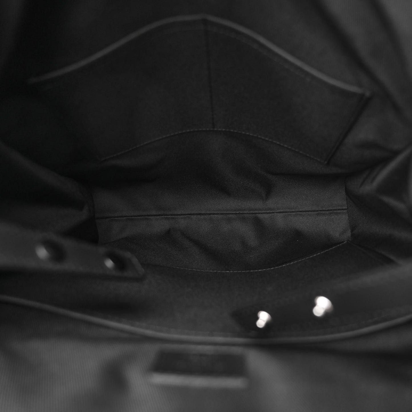 Calfskin Aerogram Fastline Backpack Black