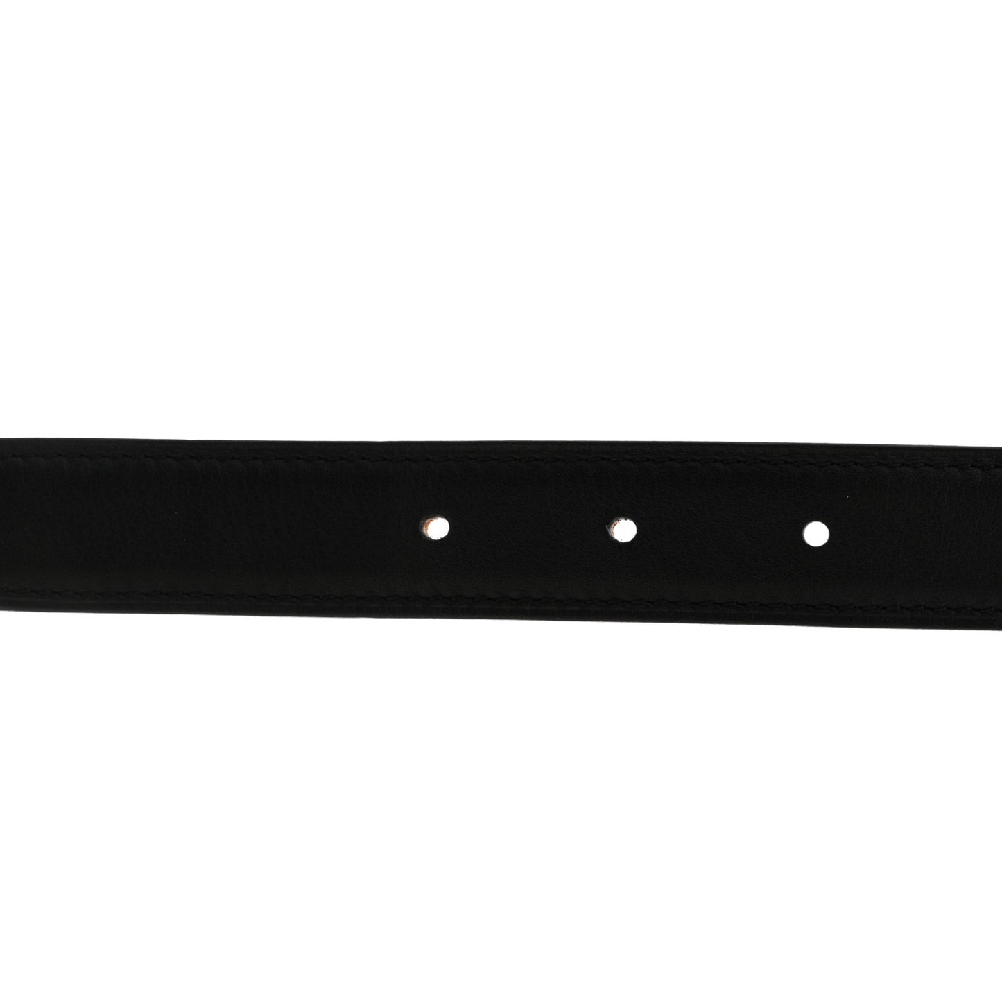 Swift Epsom 24mm Belt Strap 90 Black Gold