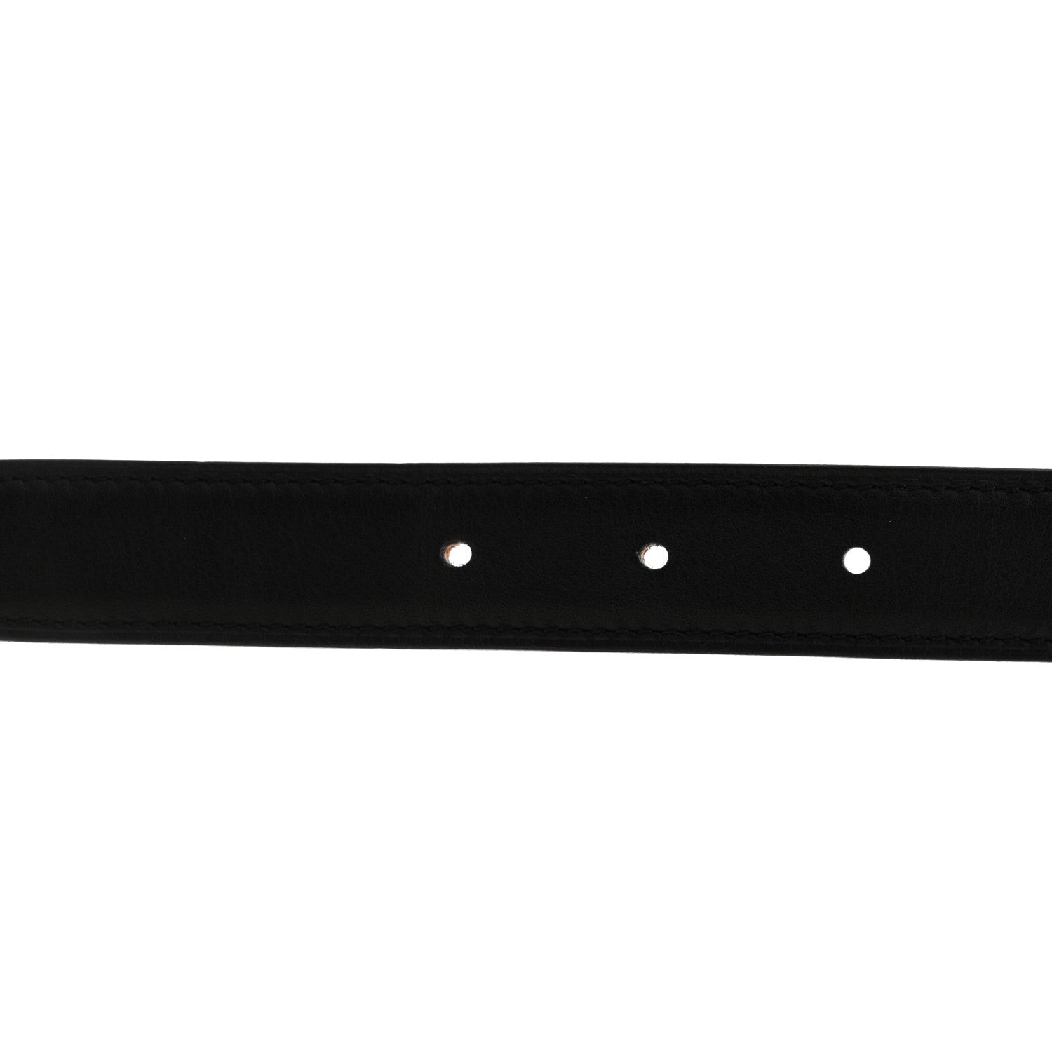 Hermes Swift Epsom 24mm Belt Strap 90 Black Gold 5 of 5