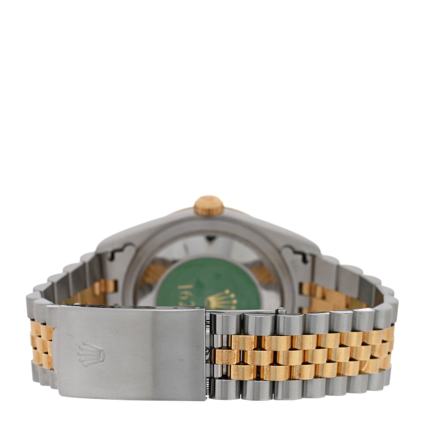 Stainless Steel 18K Yellow Gold 36mm Oyster Perpetual Datejust Watch Champagne 16233
