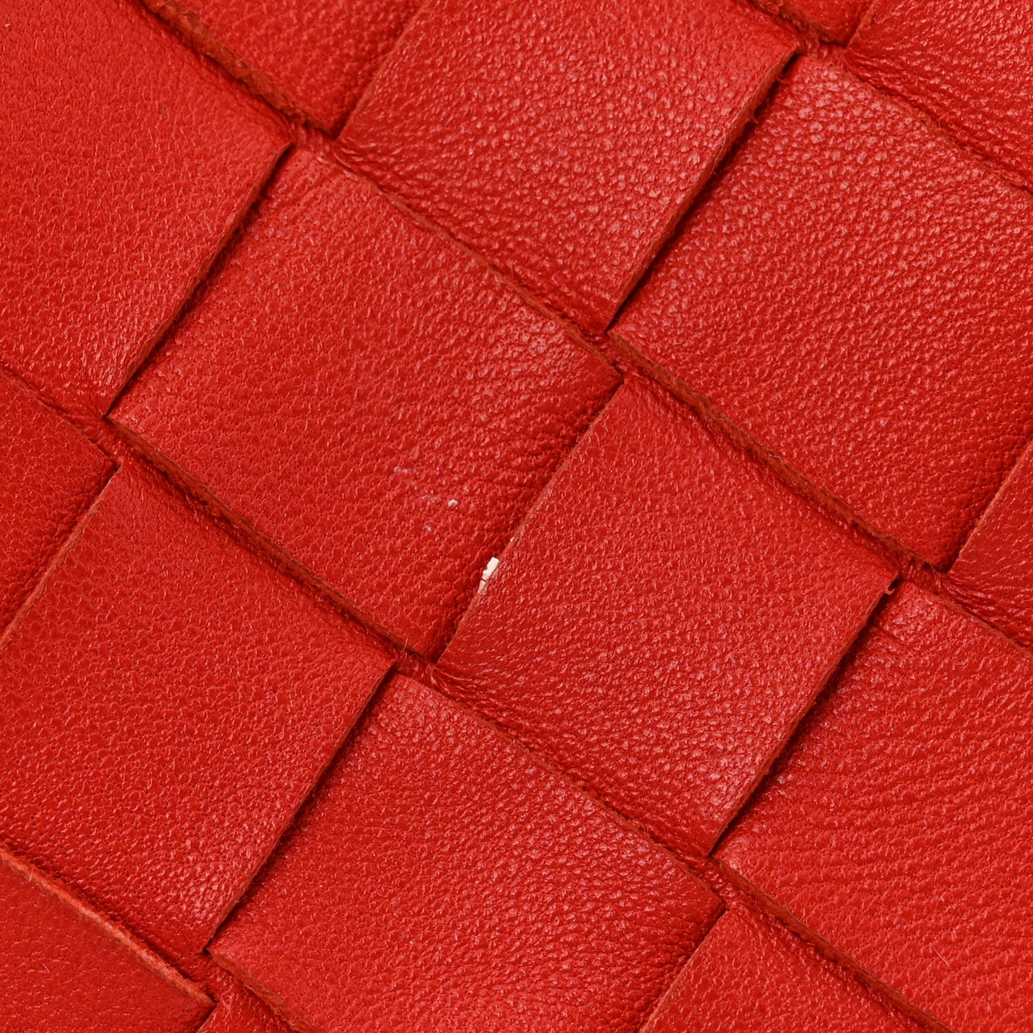Bottega Veneta Nappa Maxi Intreccio The Pouch Oversized Red 12 of 13