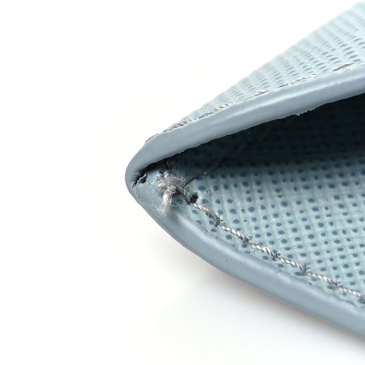 Saffiano Metal Envelope Wallet Cornflower Blue