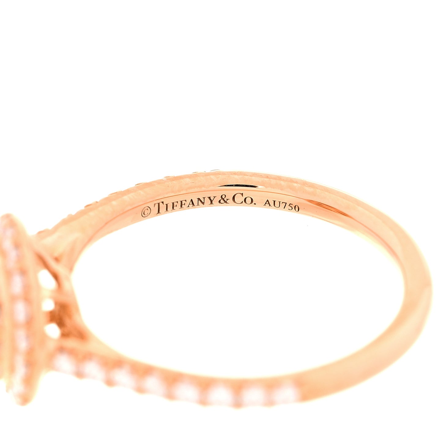 18K Rose Gold Diamond Soleste Engagement Ring 47 4