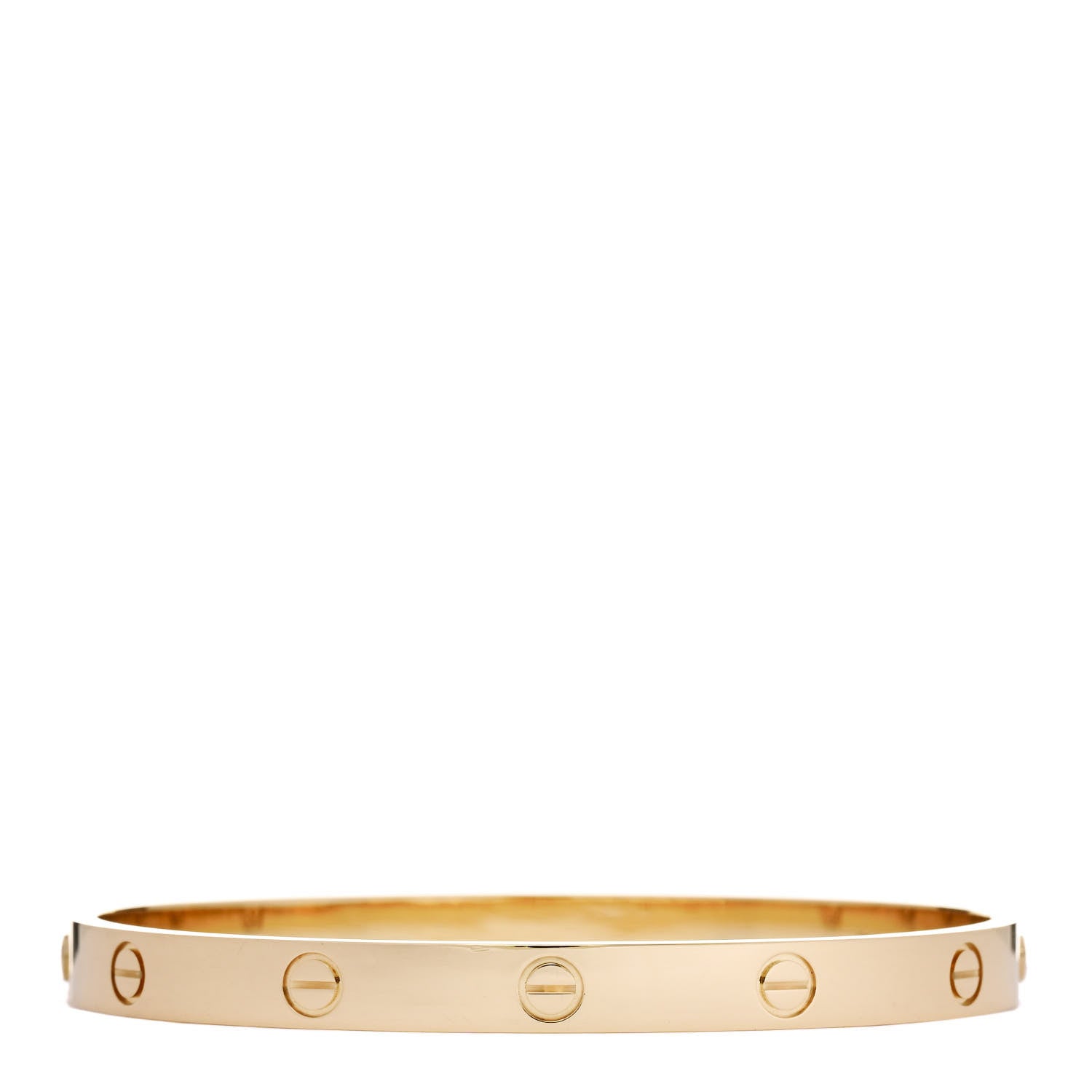Cartier 18K Yellow Gold LOVE Bracelet 19 2 of 8