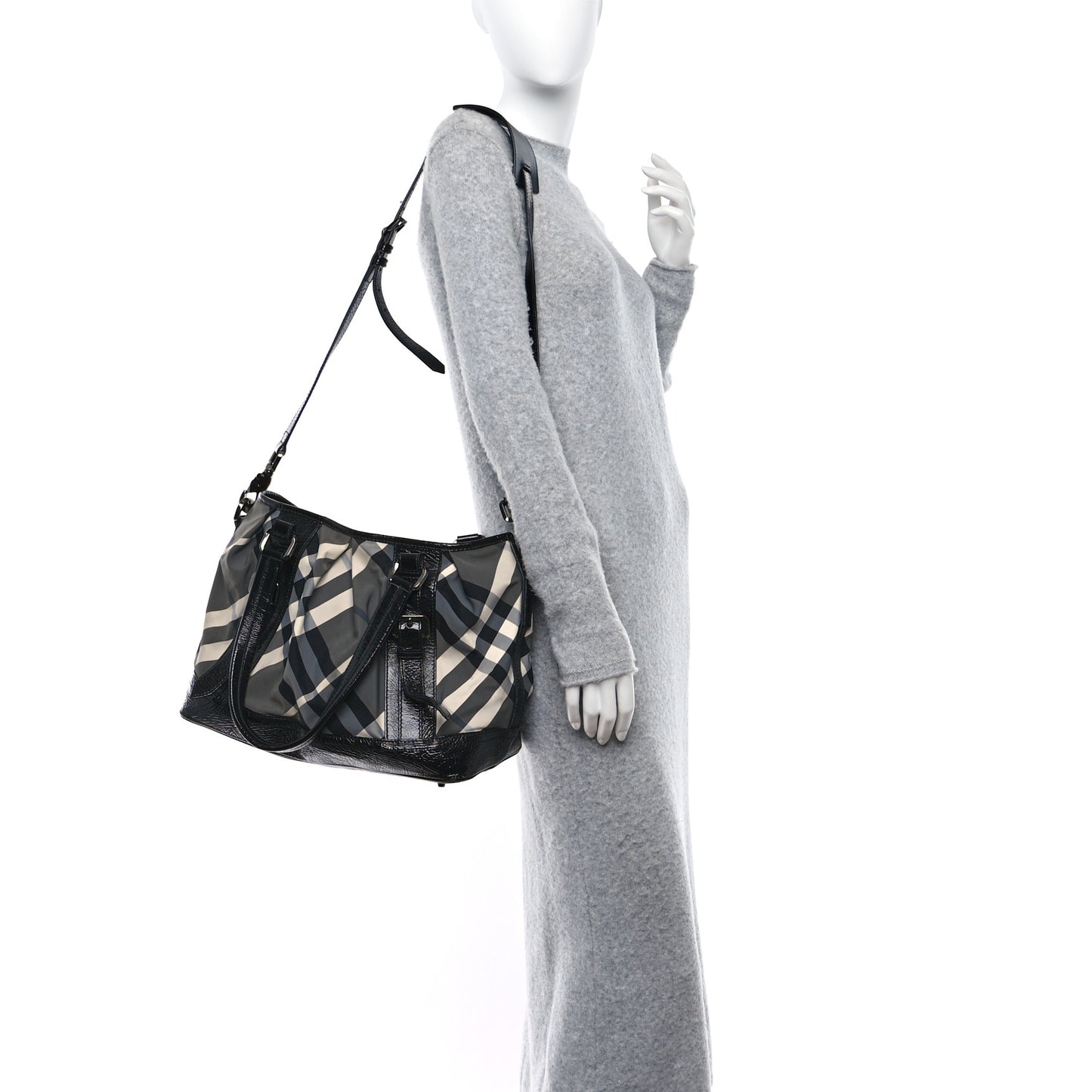 Nylon Beat Check Lowry Black