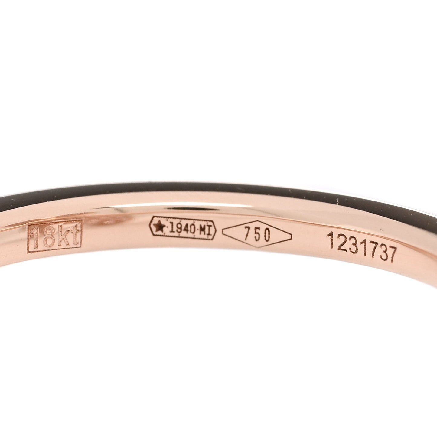 18K Rose Gold Pink Sapphire Petit Garden Ring 54 6.75