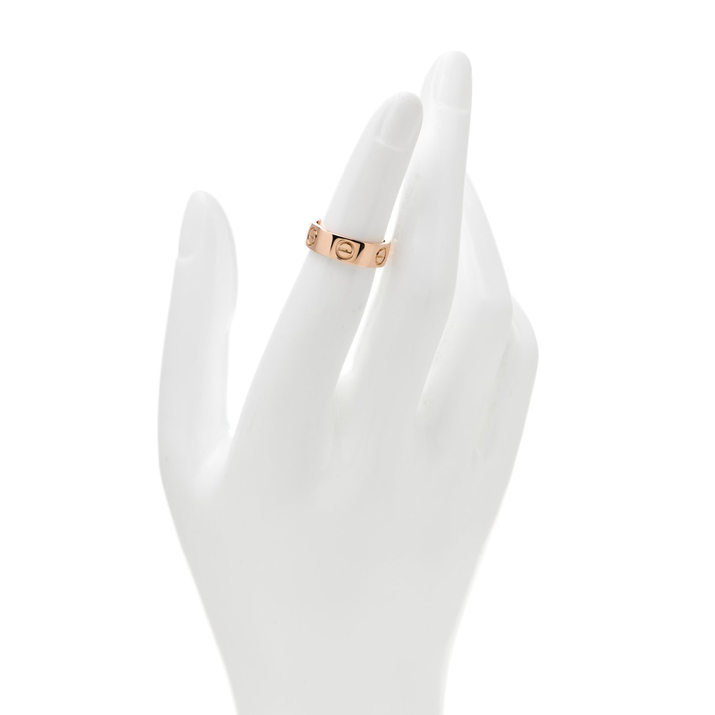 18K Pink Gold 5.5mm LOVE Ring 47 4