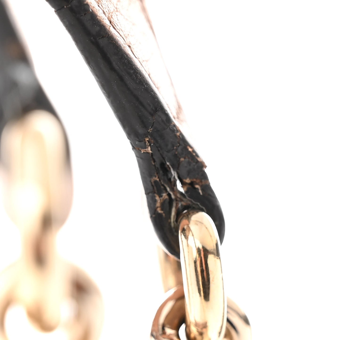 Pebbled Calfskin Medium Soho Chain Shoulder Bag Camelia