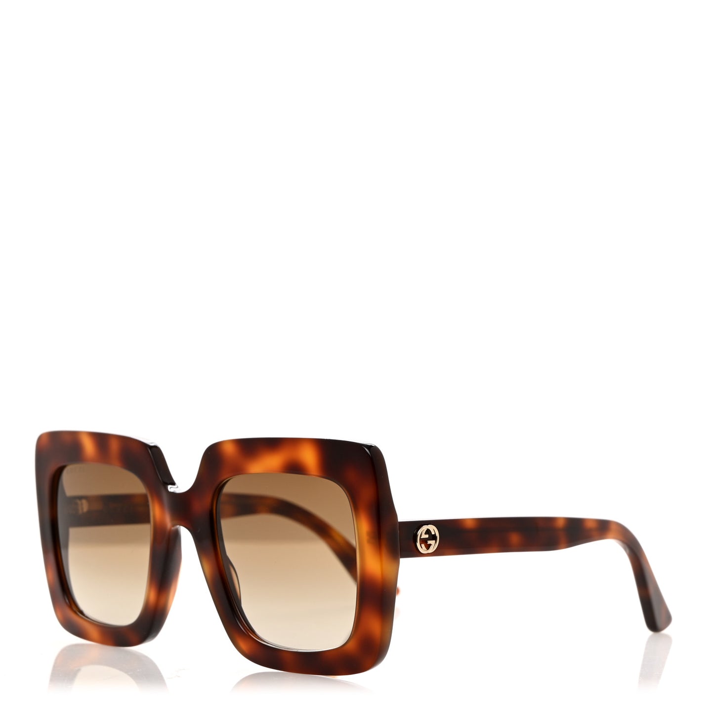 Acetate Oversize Sunglasses GG0328S Tortoise