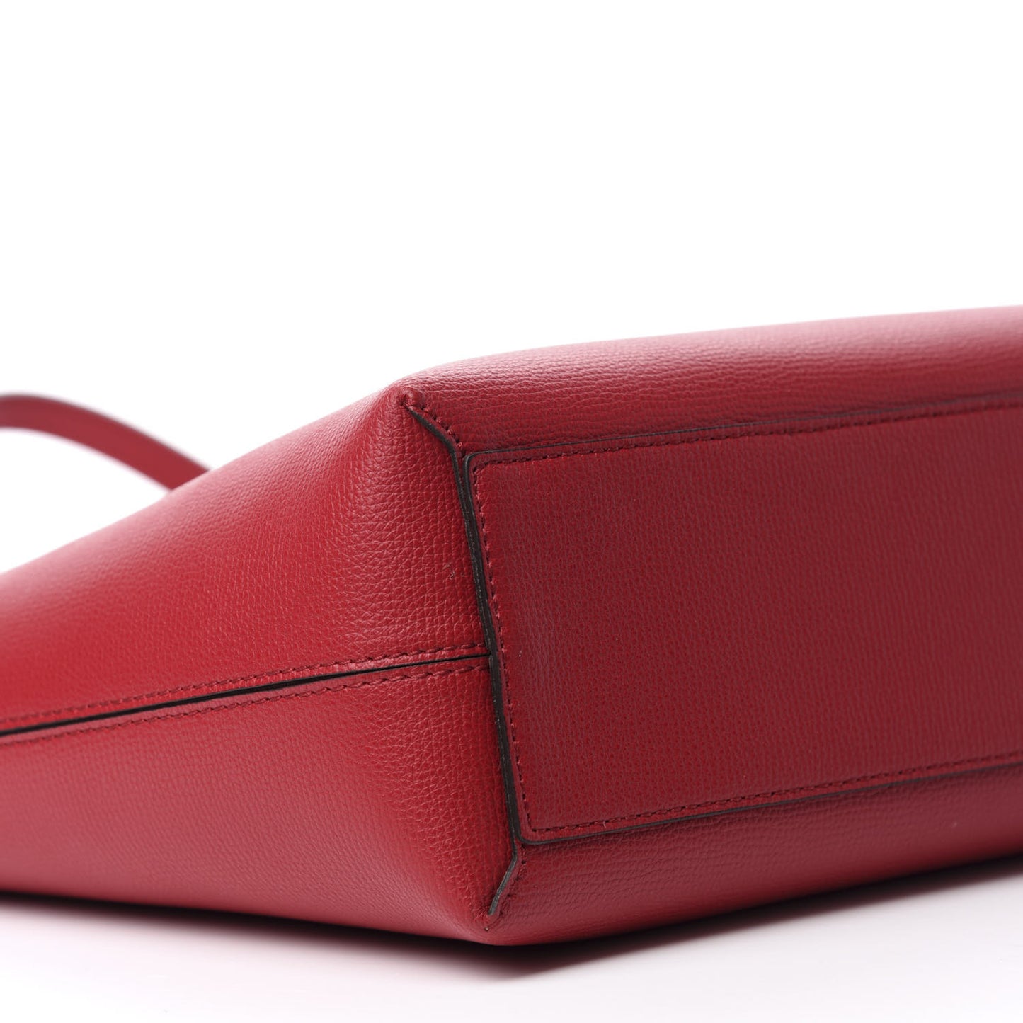 Haymarket Check Small Reversible Tote Poppy Red