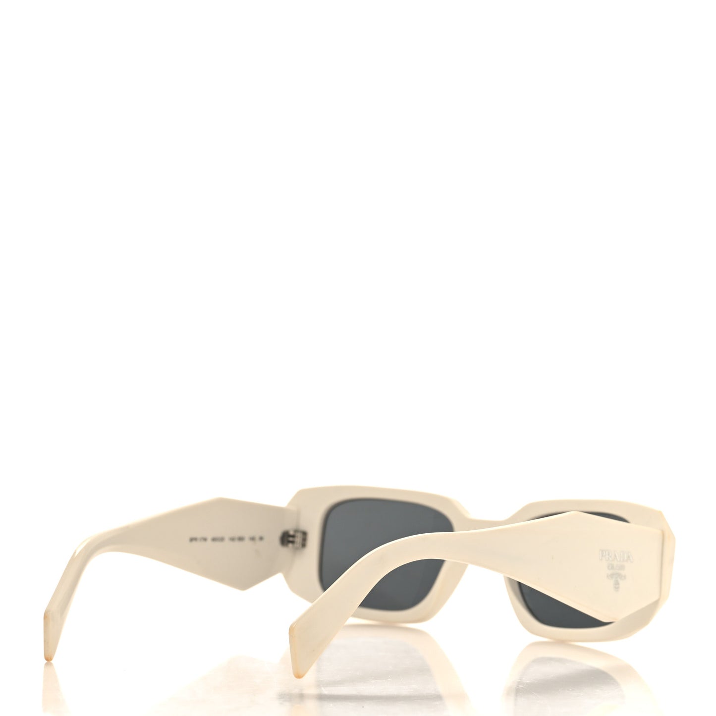 Acetate Symbole Sunglasses SPR 17W White
