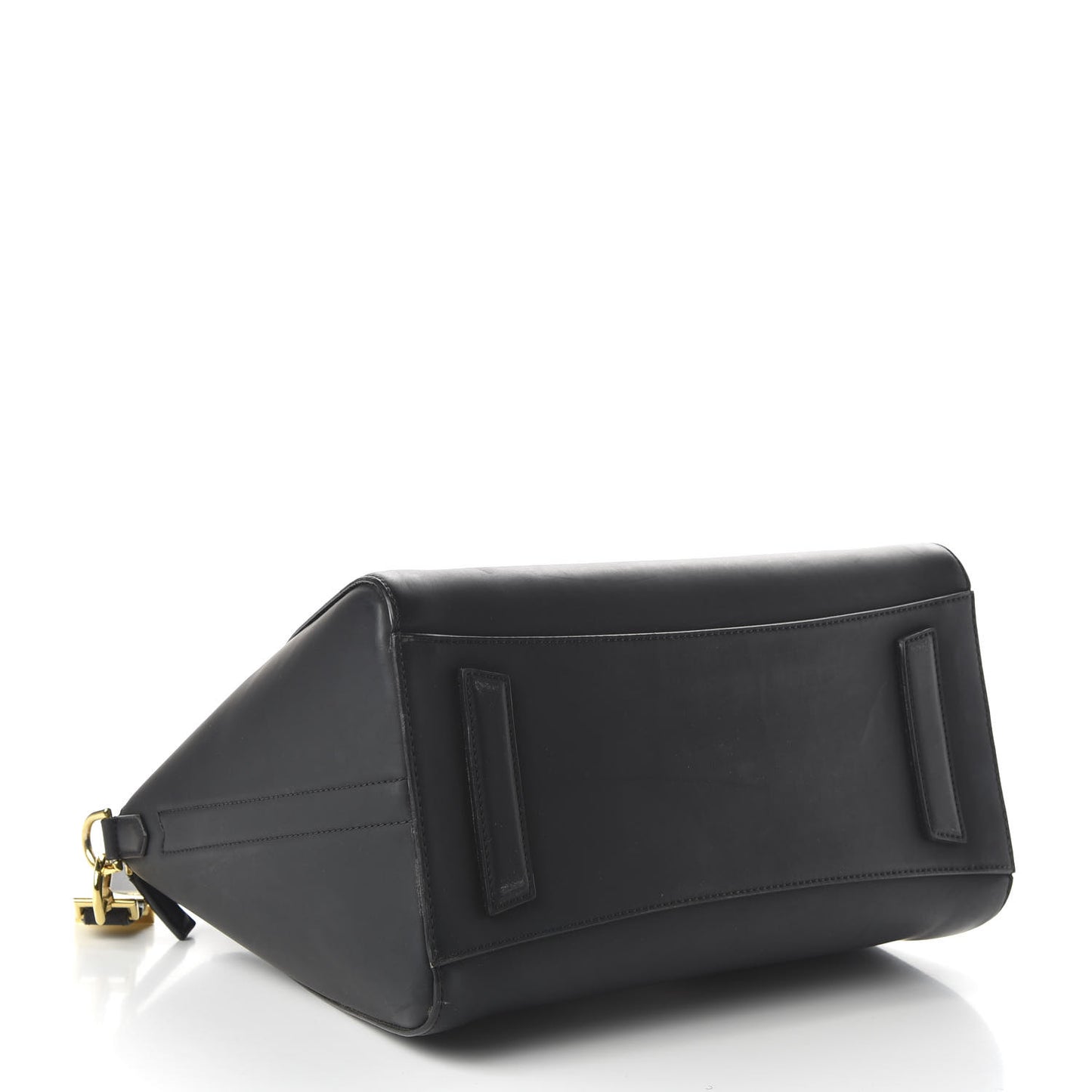 Rubber Effect Calfskin Medium Antigona Black