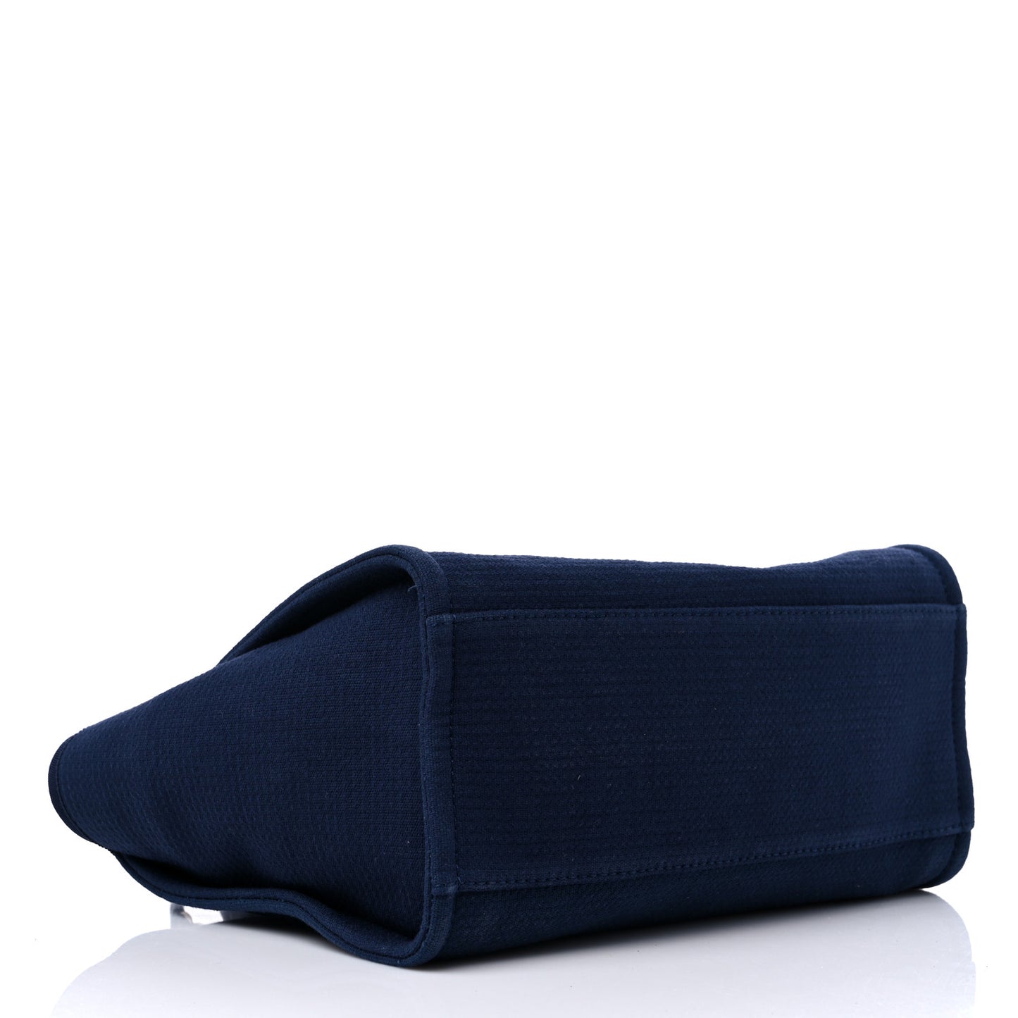 Mixed Fibers Small Deauville Tote Navy Blue