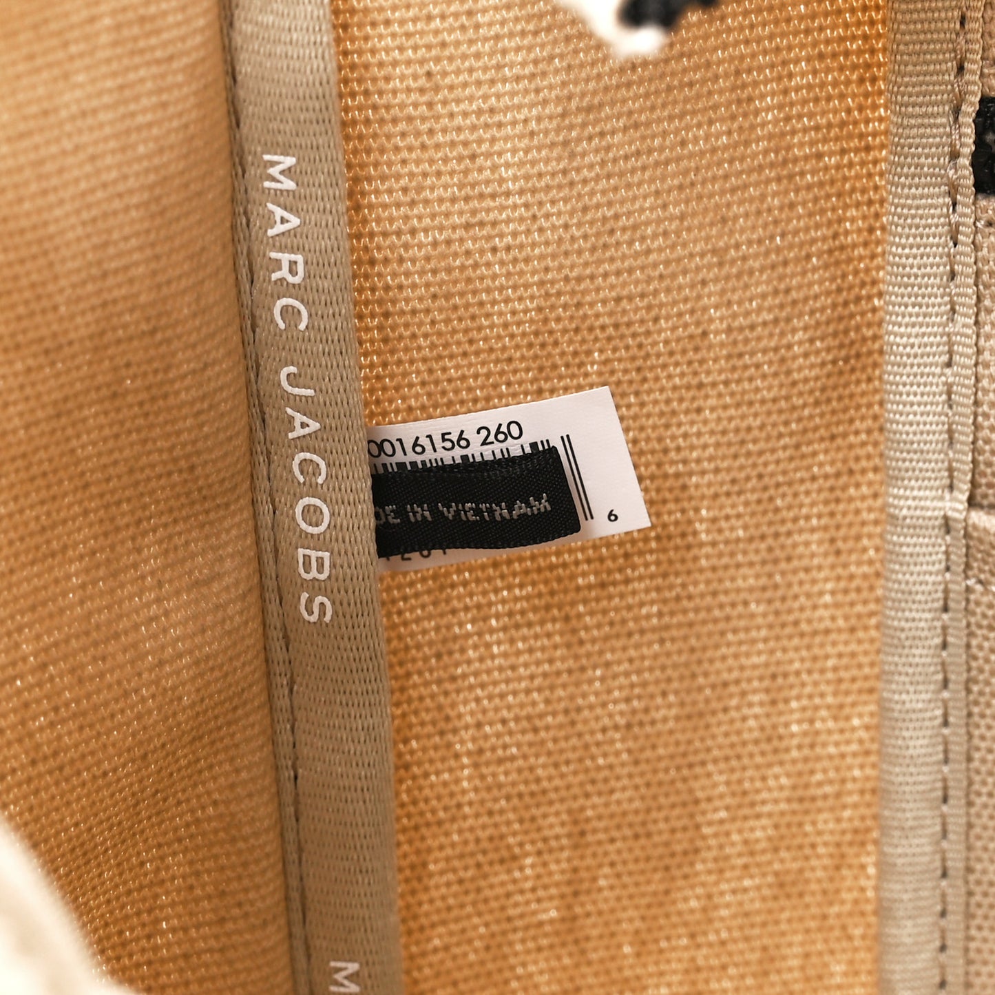 Cotton Canvas Large The Tote Bag Beige