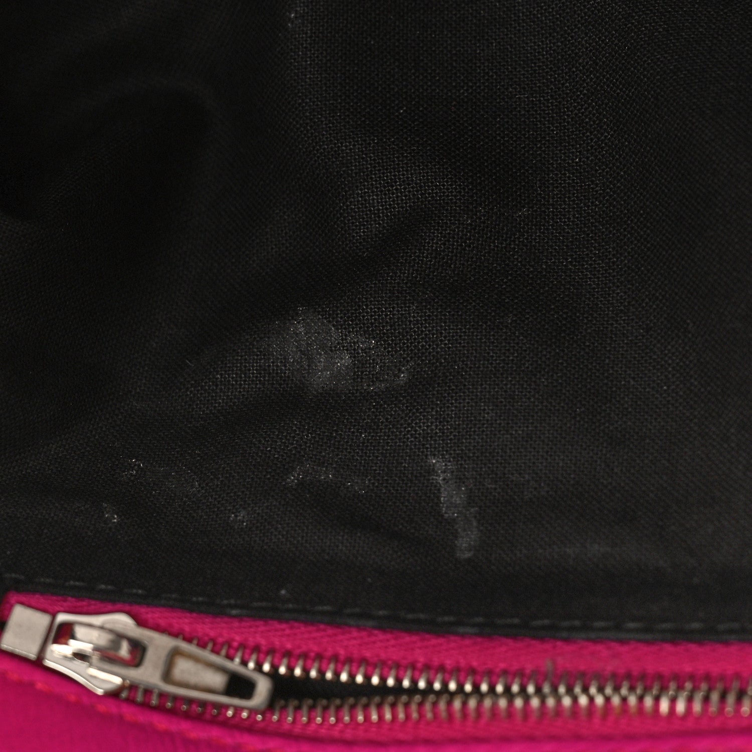 Balenciaga Nappa Calfskin Quilted Touch B Puffy Clutch Fuchsia 14 of 14