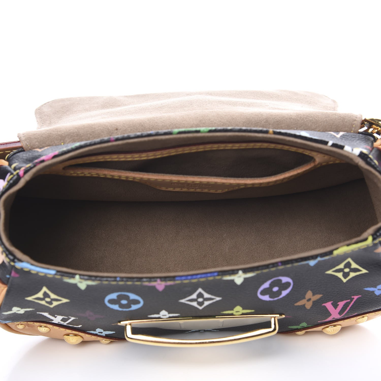 Louis Vuitton Monogram Multicolor Marilyn Black 4 of 15