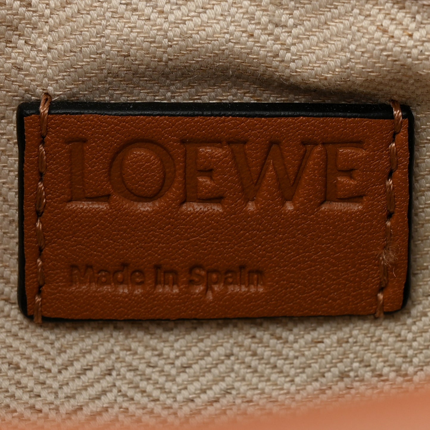 Calfskin Small Puzzle Bag Tan