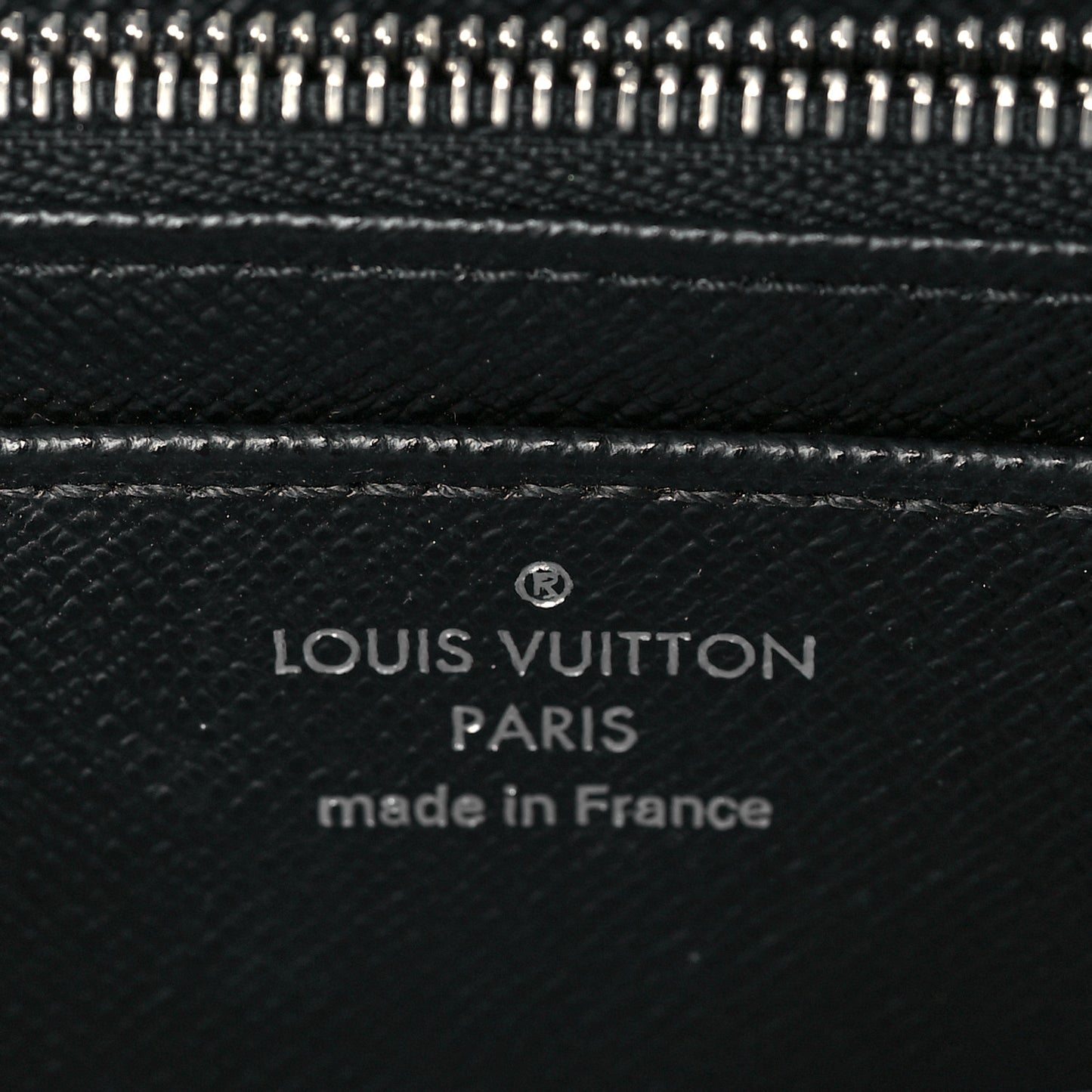Epi Chain Flower Print Twist Wallet Black