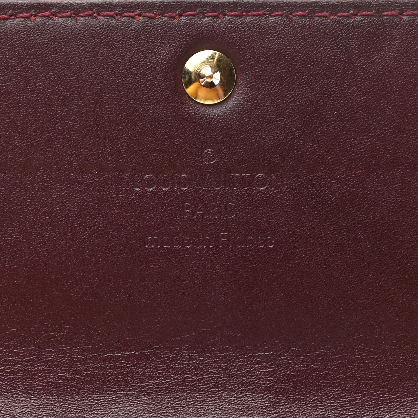 Vernis Sarah Wallet Rouge Fauviste