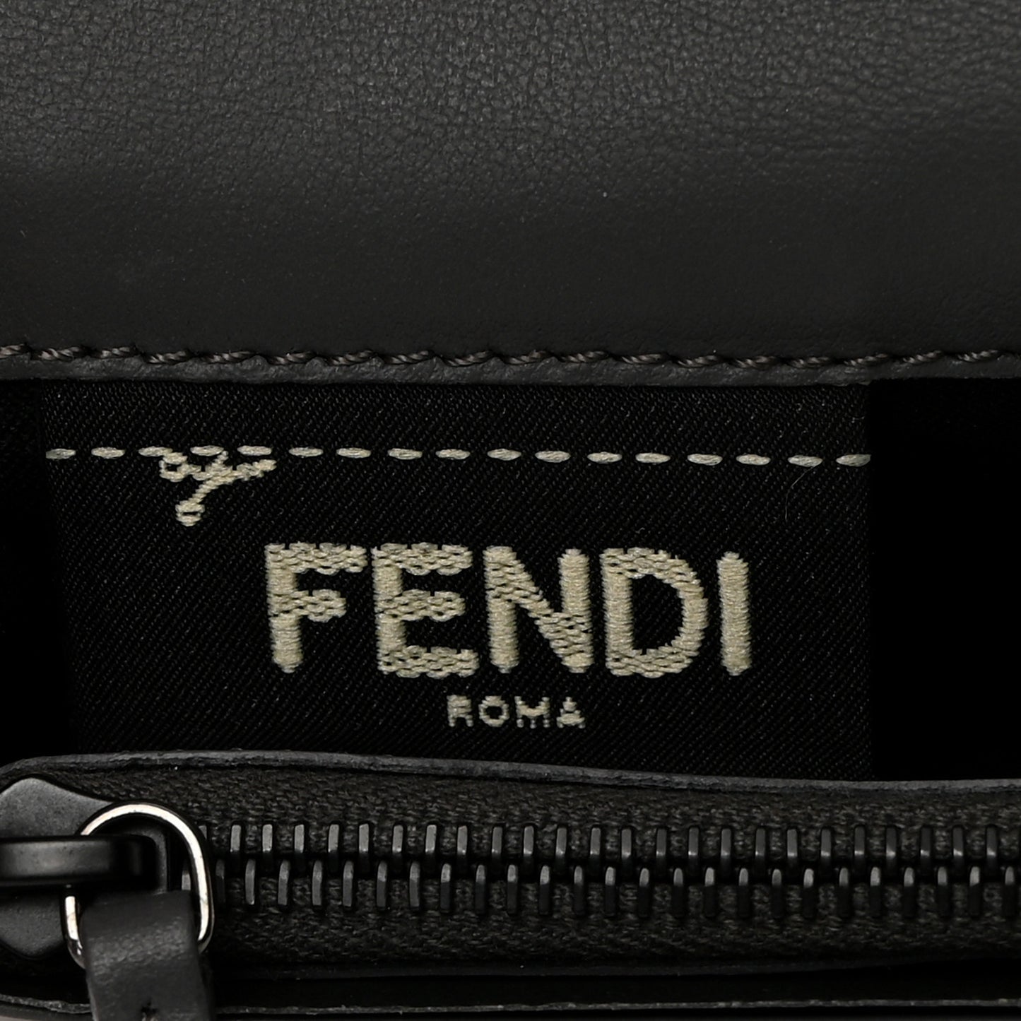 Vitello Century Elite Monster Eyes Continental Wallet Asfalto Graphite