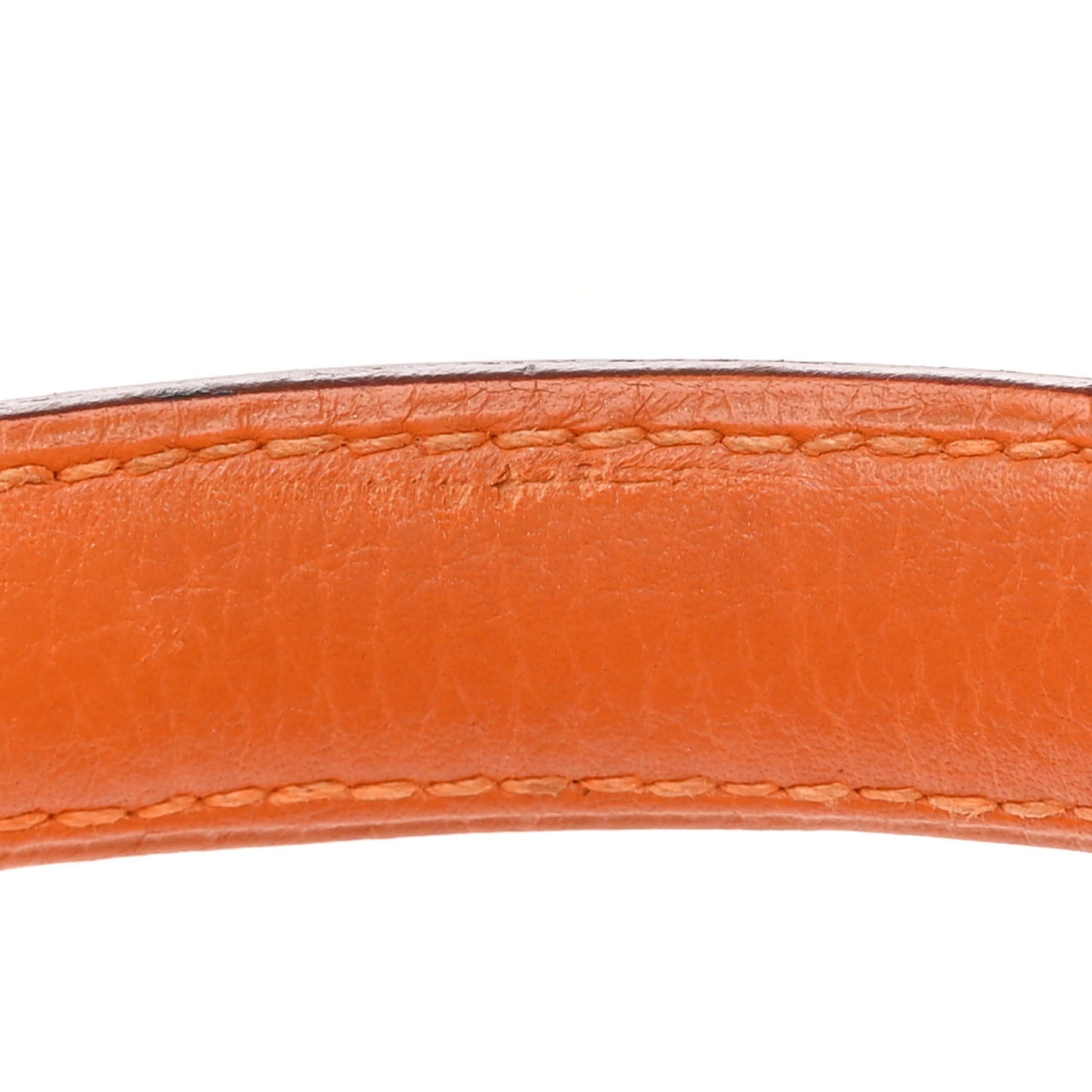 Taurillon Clemence Shoulder Kelly 40 Orange