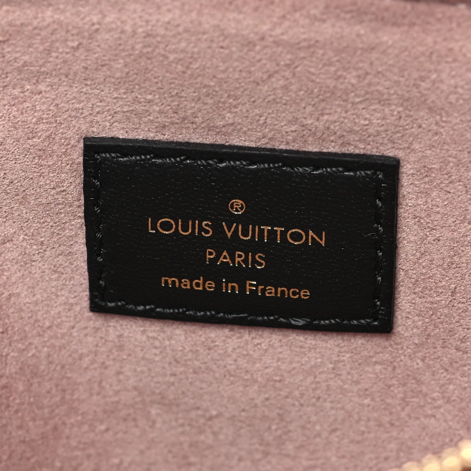 Louis Vuitton Lambskin Embossed Monogram Coussin PM Black 6 of 7