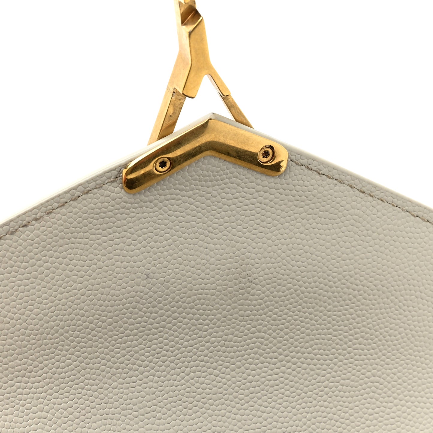 Grain de Poudre Mini Classic Monogram Cassandra Top Handle Crema Soft