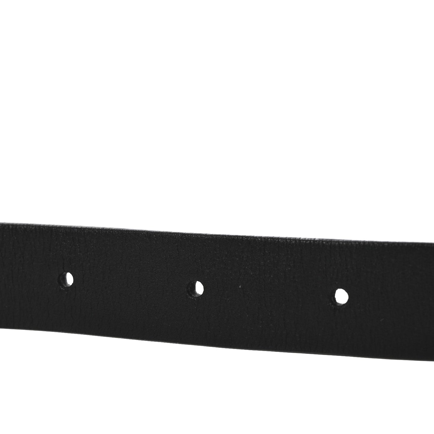 Calfskin Crystal CC Buckle Belt 80 32 Black