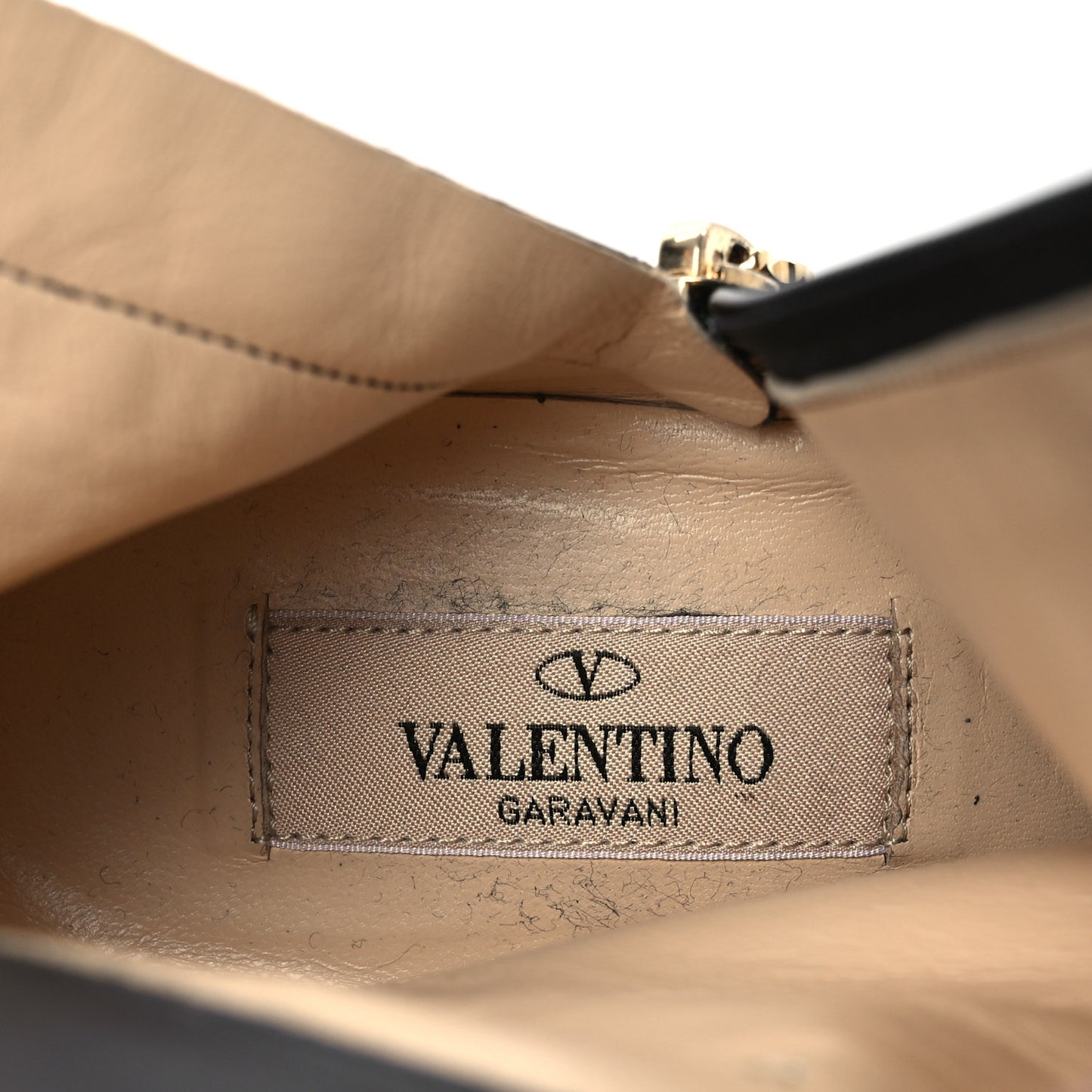 Suede Rockstud 100 Ankle Boots 38 Black