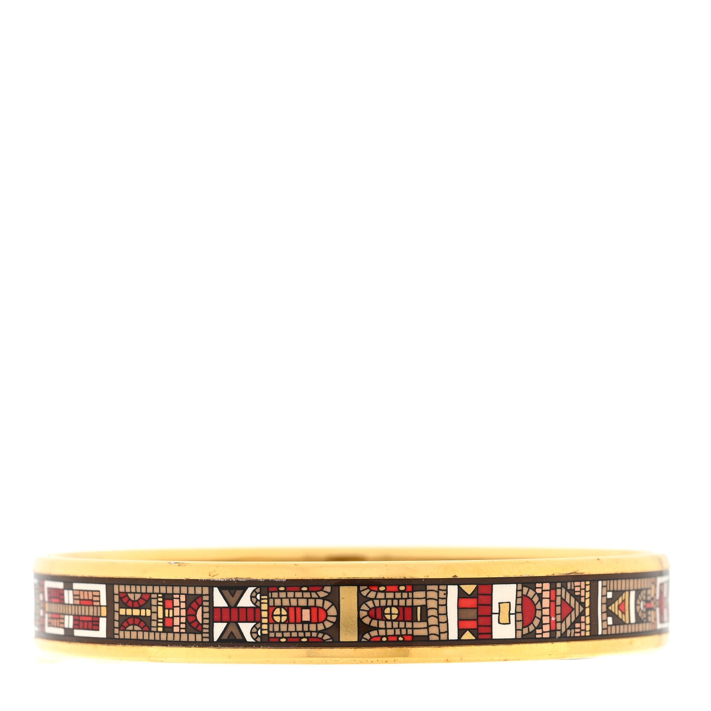 Enamel Printed Narrow Bracelet
