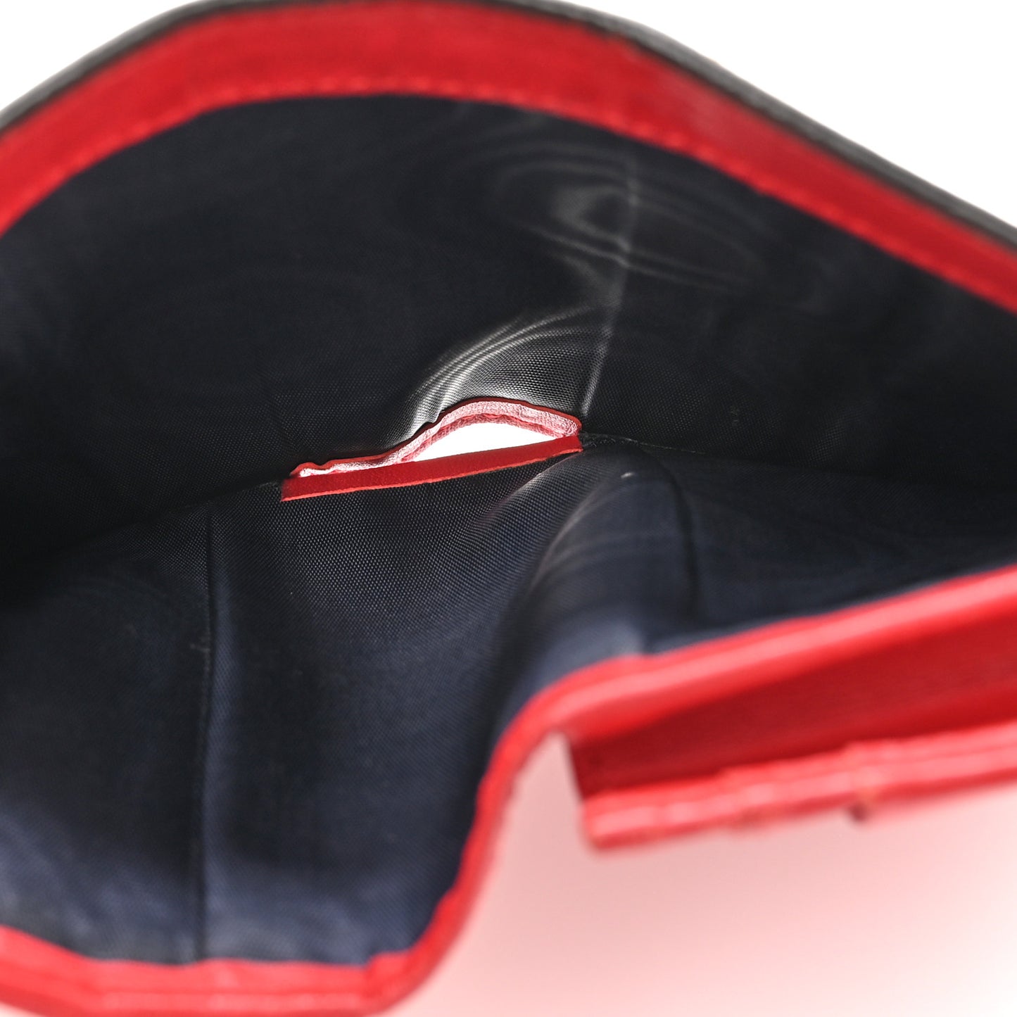 GG Supreme Monogram Blooms Card Case Wallet Beige Blue Navy Hibiscus Red