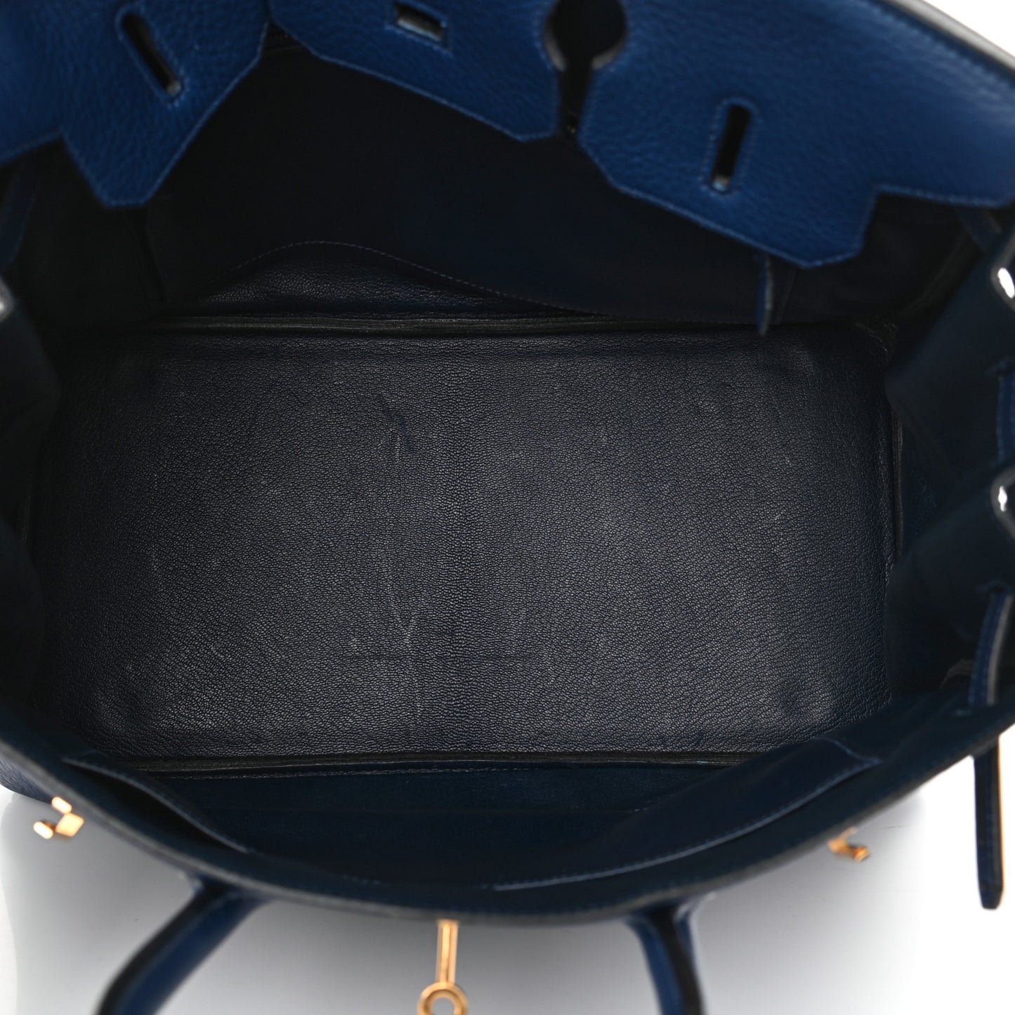 Taurillon Clemence Birkin 35 Bleu Brighton